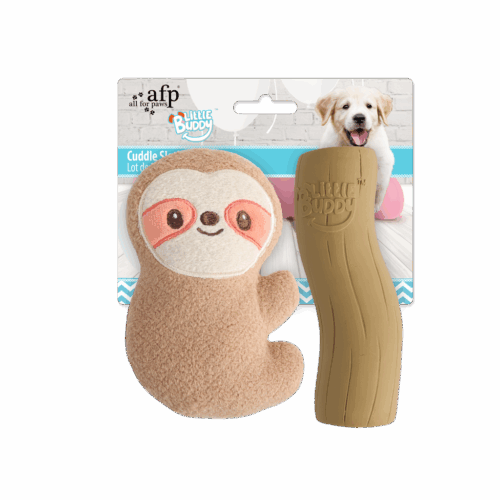 284350 AFP Little Buddy Cuddle Sloth 2pk Toy