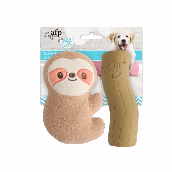 284350 AFP Little Buddy Cuddle Sloth 2pk Toy