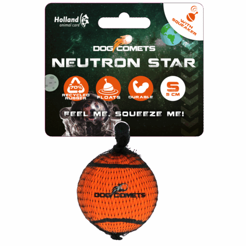284865 Dog comets Neutron Star Tennisbal met pieper S Oranje 1st