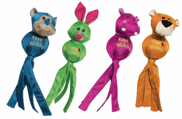 KONG Wubba Ballistic Friend Small (ass. Styles)