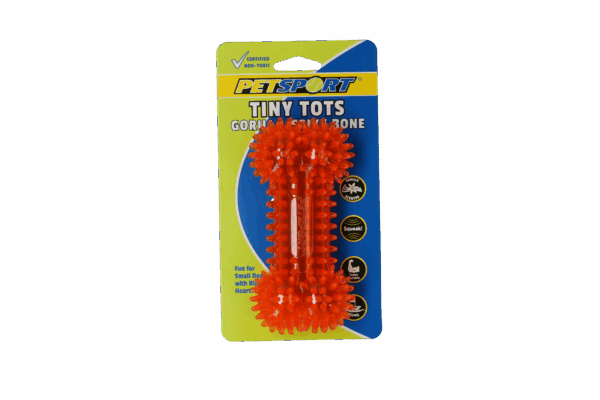 285678 Tiny Tots Gorilla Spiky Bone Asst.