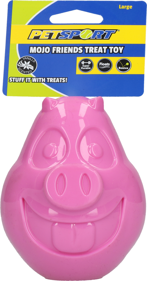285683 Mojo Friends Treat Ball Large Pig