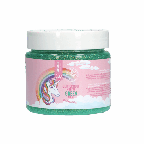 Lucky Horse Glitter Hoeflak Groen
