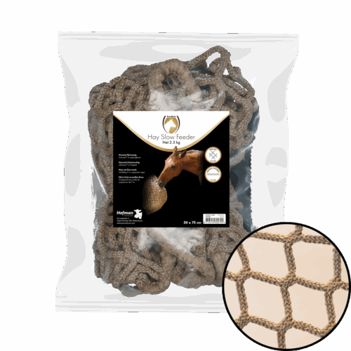 285782 Hay Slowfeeder net 2,5 kg (5 mm dik, maaswijdte 45 mm)