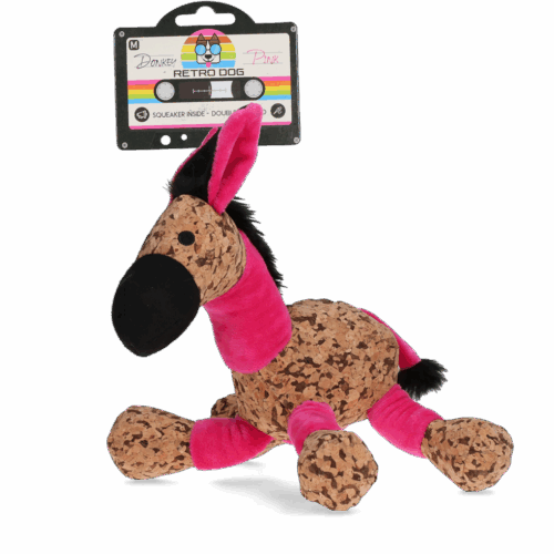 285894 Retrodog Donkey Pink M