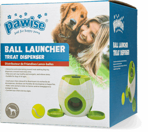 285952 Pawise Ball Launcher Food Feeder