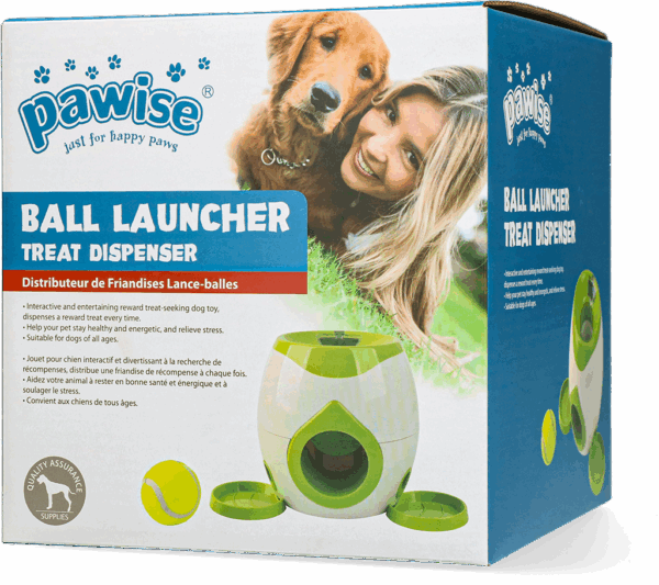 Pawise Ball  Launcher Food Feeder