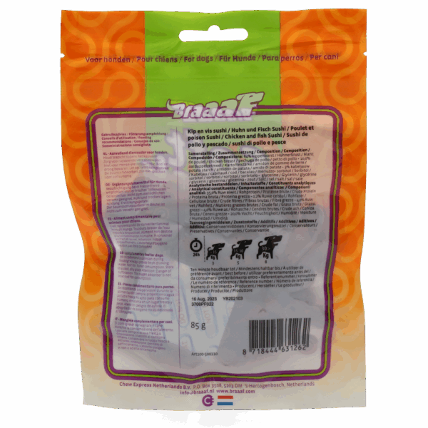 286039 Braaaf Duck and Fish sushi