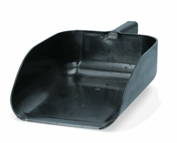 Voerkom "schep-model" KS zwart