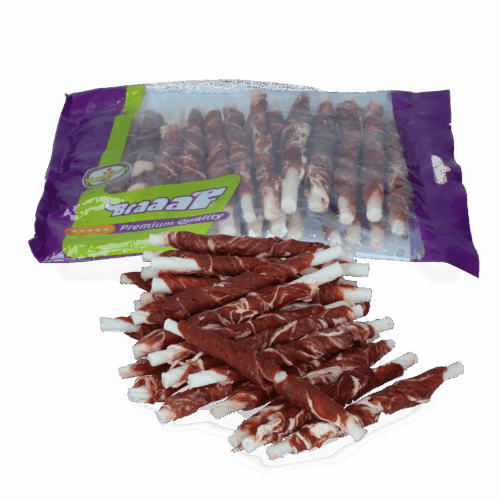 Braaaf Roll sticks 12 cm rund en vis