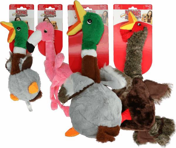 286246 KONG Shakers Honkers Flamingo Small