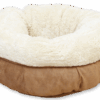 286256 AFP Lambswool Donut Bed TAN Beige