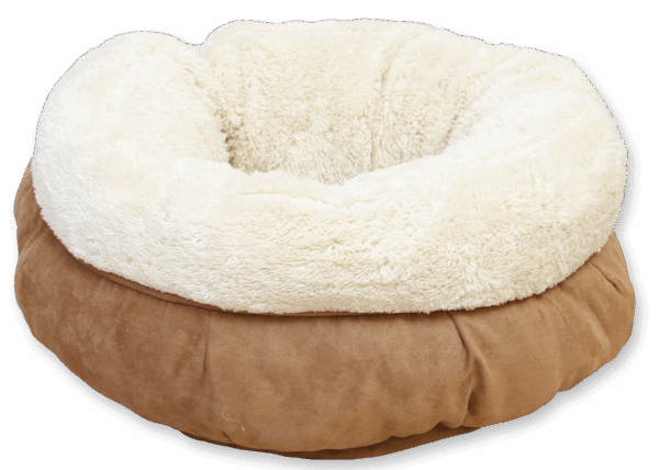 286256 AFP Lambswool Donut Bed TAN Beige