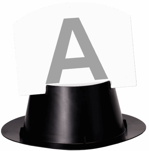 Show Jump Houder voor letters/cijfer