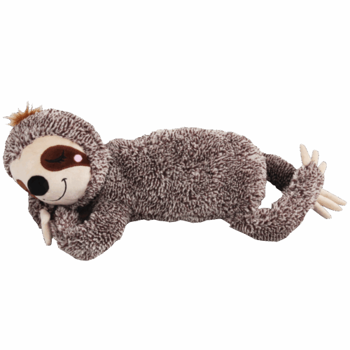 286370 Pawise Plush Toy-bradypod (5pcs squeaker)