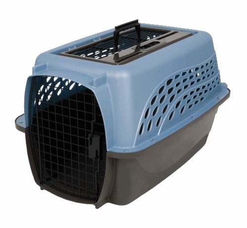 286375 Petmate 2 Door Top Load Kennel S Blue