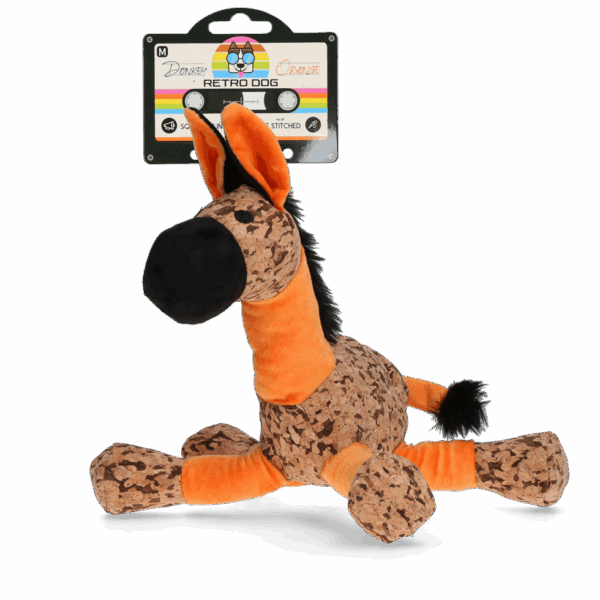 286440 Retrodog Donkey Orange M