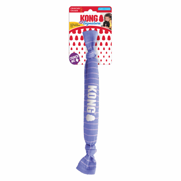 KONG Signature Crunch Rope Single Puppy Sm/Md