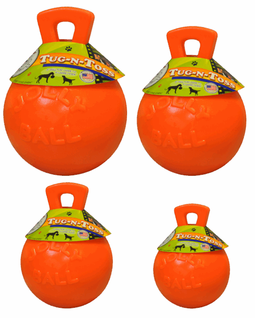 286625 Jolly Tug-n-Toss 15 cm Oranje (Vanillegeur)