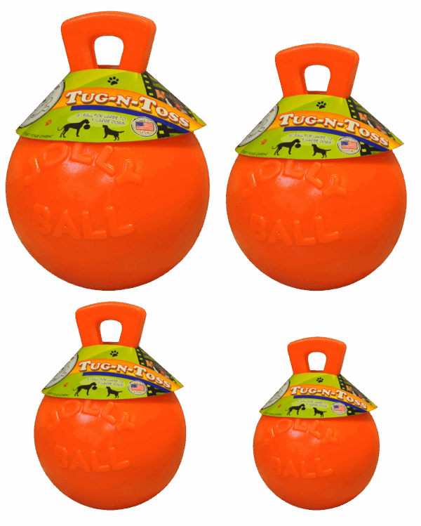 286625 Jolly Tug-n-Toss 15 cm Oranje (Vanillegeur)