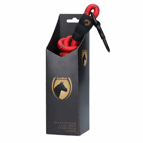 Halstertouw Exclusive Reflective Rood