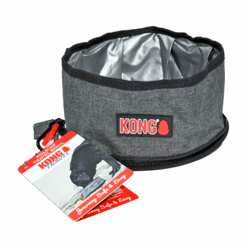 286749 KONG Fold-Up Double Bowl