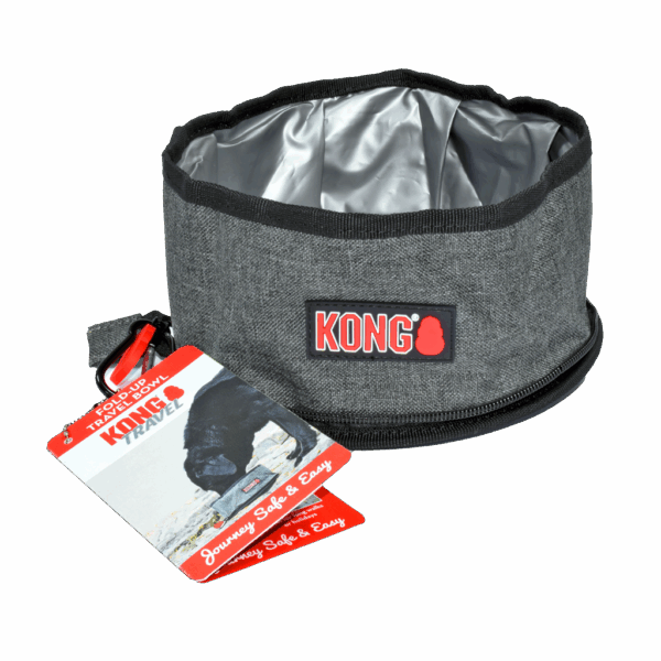 KONG Fold-Up Double Bowl