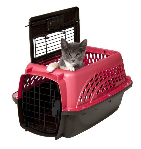 286882 Petmate 2 Door Top Load Kennel XS Pink