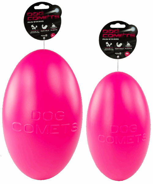 286913 Dog Comets Pan-Stars Roze L 30cm