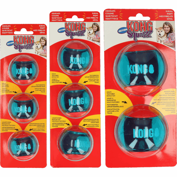 KONG Squeezz Action Red Medium