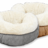 286937 AFP Lambswool Donut Bed TAN Beige