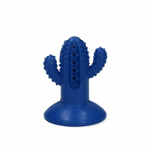 AFP Dental Chews-Cactus Small Rubber Blue