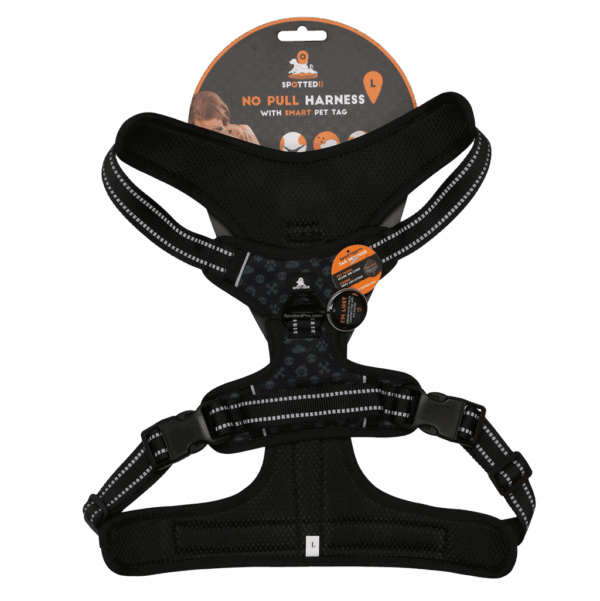 286986 Spotted! PRO Harnas Antraciet L