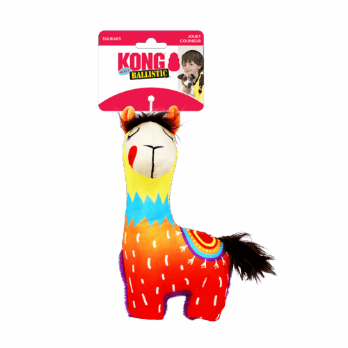 287100 KONG Ballistic Vibez Llamas Assorted Sm/Md