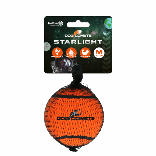 287134 Dog comets Starlight Tennisbal M Oranje 1st