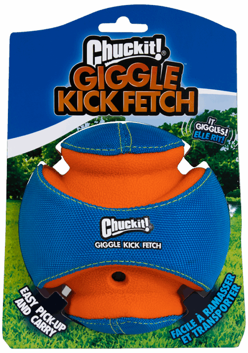 Chuckit Giggle kick fetch sm