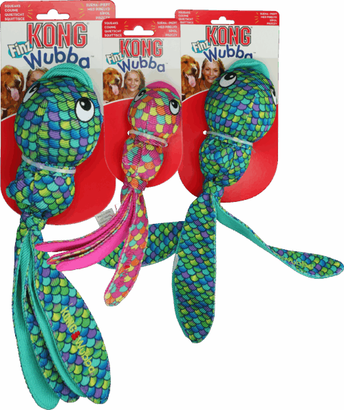 287273 KONG Wubba Finz Pink Sm