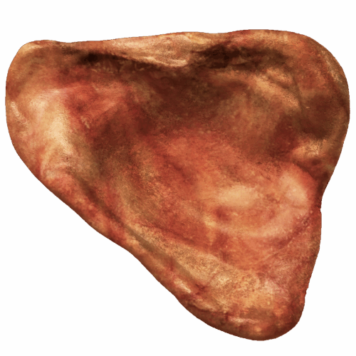 287375 Pet Qwerks Bacon Pig Ear - Medium