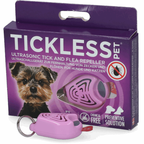 287534 Tickless Pet Roze minimaal 6 maanden bescherming