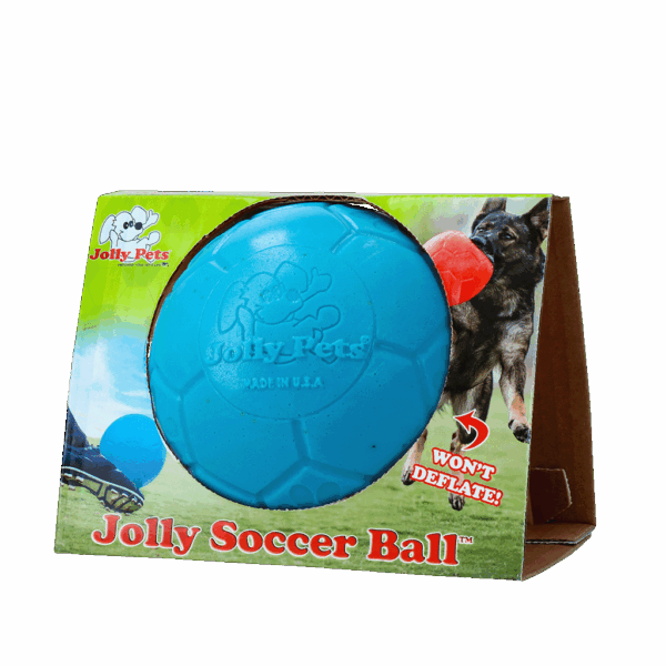 287611 Jolly Soccer Ball 15cm Oceaan Blauw