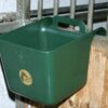 287829 Voerbak met ophang en handgreep groen 11 l KS