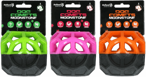 Dog Comets Moonstone Traktatiekubus groen
