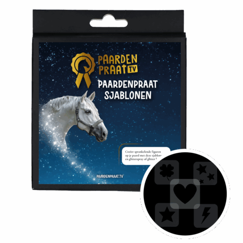 Paardenpraat Sjablonen 5 stuk