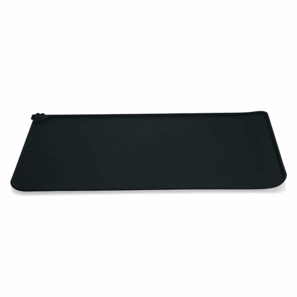 Eat Slow Live Longer Spill Mat S Grey