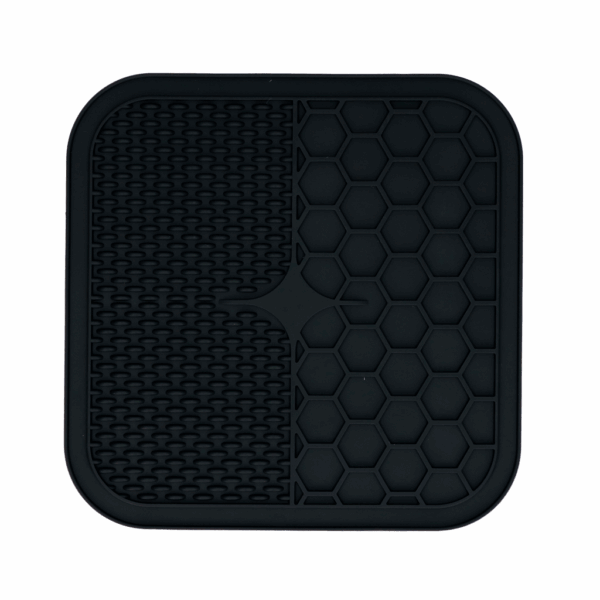 288067 Eat Slow Live Longer Lick Mat Duo L Red