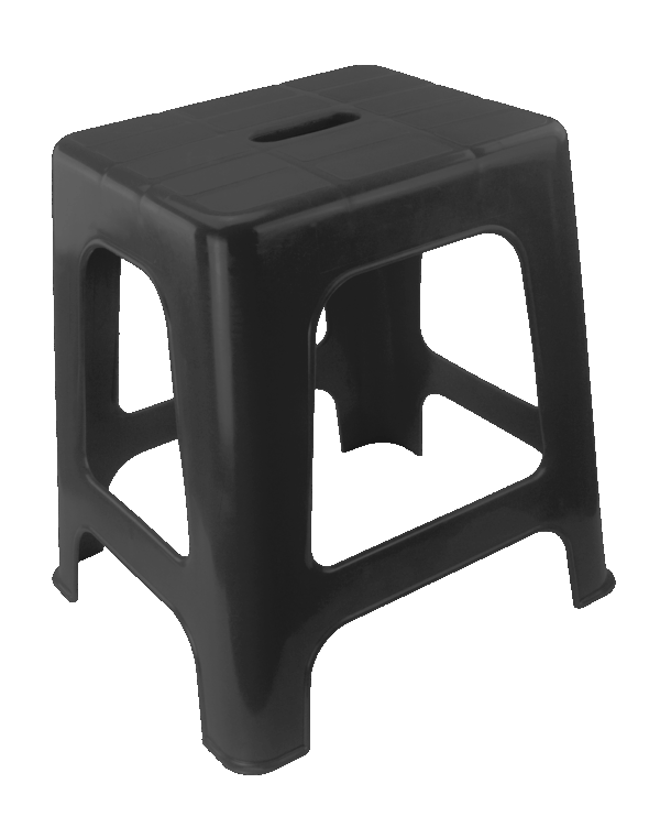 288119 Opstap en zit zwart