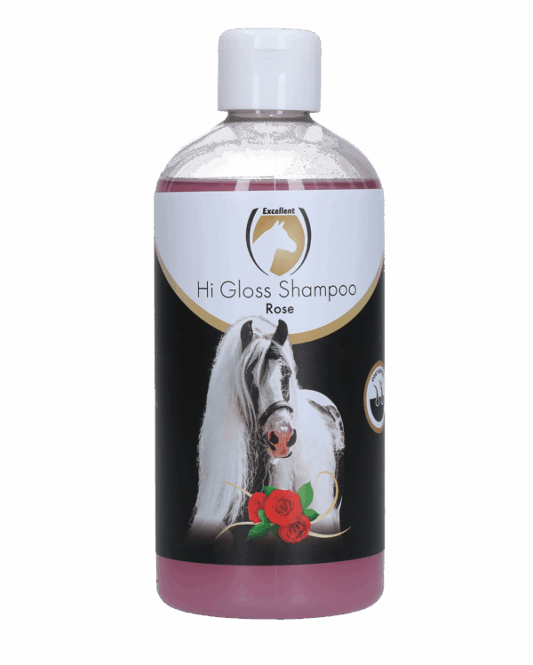 288387 Excellent Horse Hi Gloss Shampoo Rose 500 ml