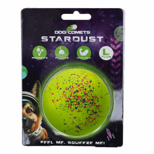 288407 Dog Comets Ball Stardust Groen L