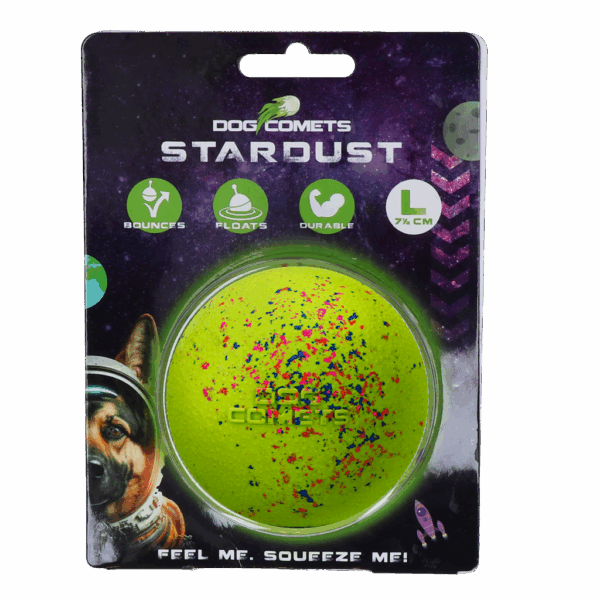Dog Comets Ball Stardust Groen L