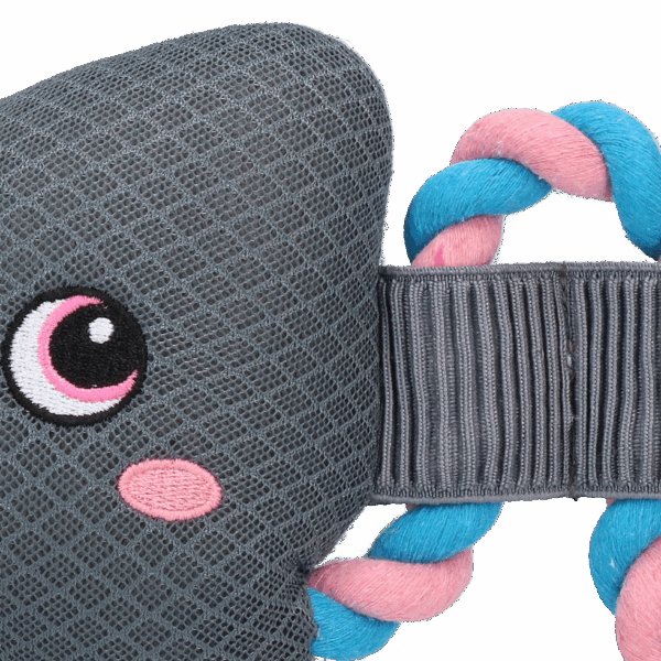 288515 CoolPets Pull me! Fishy rope (Flamingo)